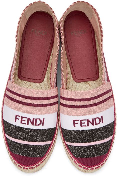 fendi pink espadrilles|farfetch Fendi sandals.